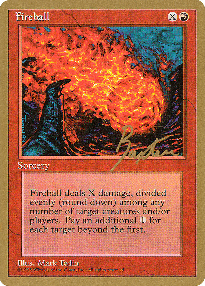 Fireball (George Baxter) [Pro Tour Collector Set] | D20 Games