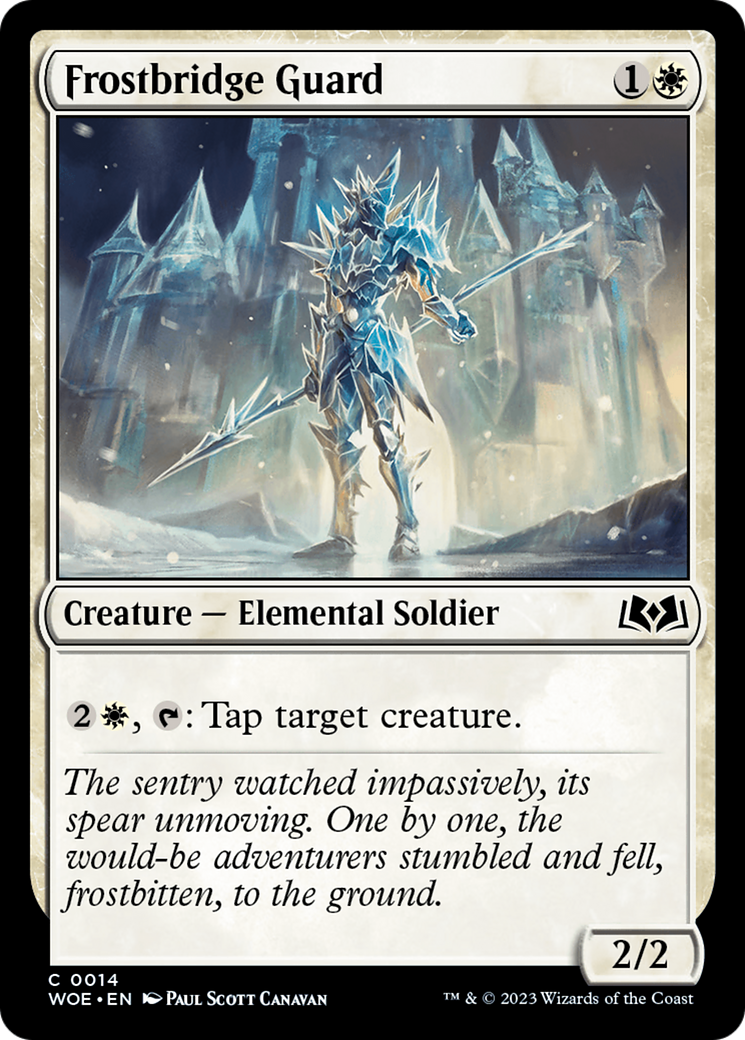 Frostbridge Guard [Wilds of Eldraine] | D20 Games