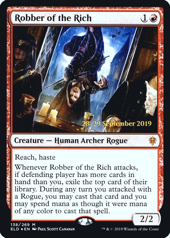 Robber of the Rich  [Throne of Eldraine Prerelease Promos] | D20 Games