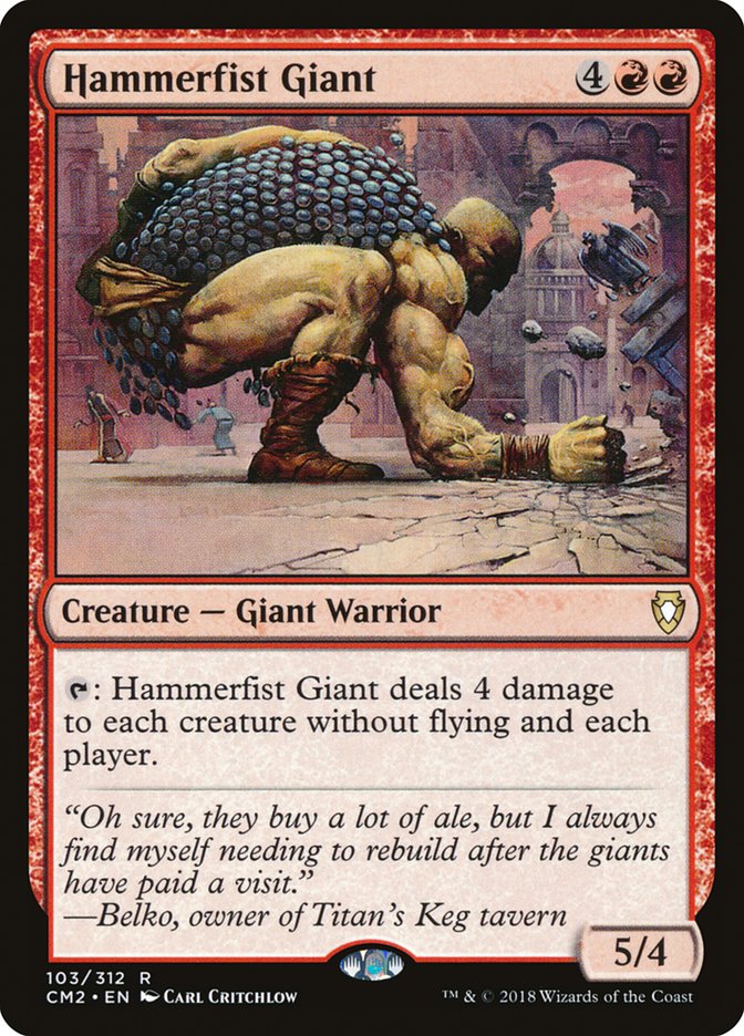 Hammerfist Giant [Commander Anthology Volume II] | D20 Games