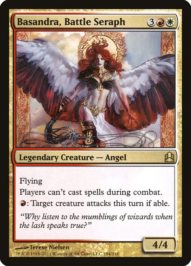 Basandra, Battle Seraph [Commander 2011] | D20 Games