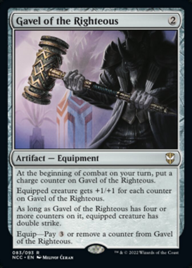 Gavel of the Righteous [Streets of New Capenna Commander] | D20 Games