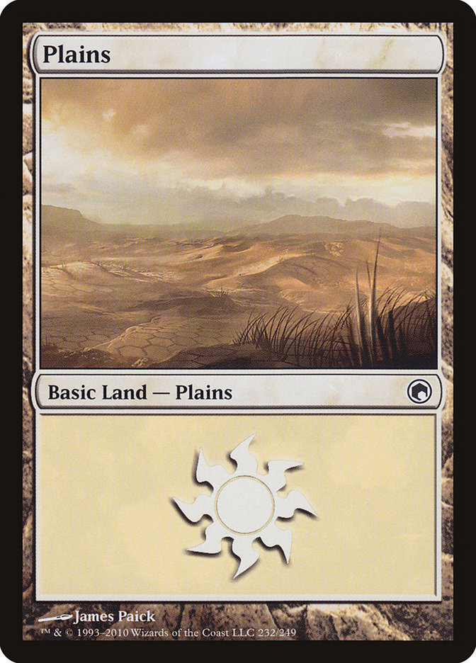 Plains (232) [Scars of Mirrodin] | D20 Games