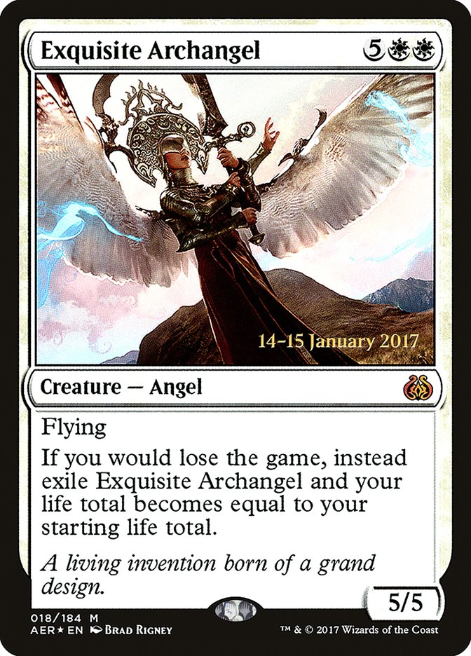 Exquisite Archangel  [Aether Revolt Prerelease Promos] | D20 Games