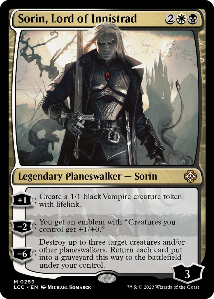 Sorin, Lord of Innistrad [The Lost Caverns of Ixalan Commander] | D20 Games