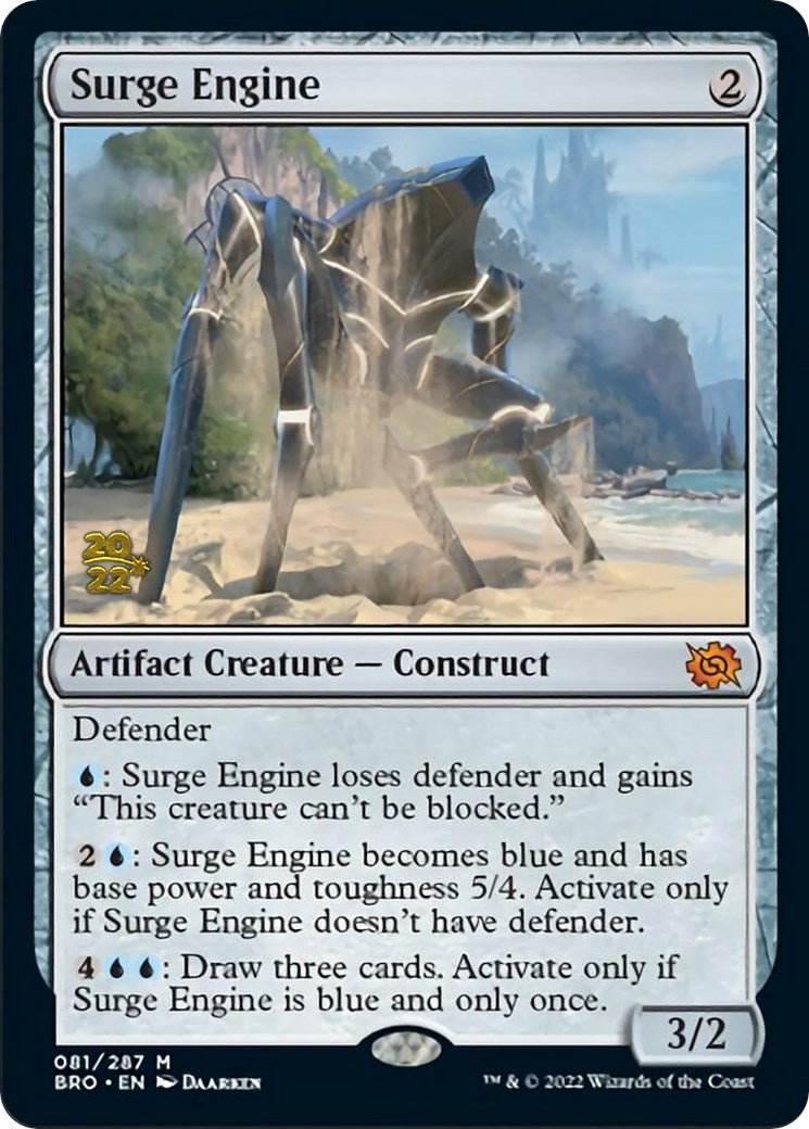 Surge Engine [The Brothers' War: Prerelease Promos] | D20 Games