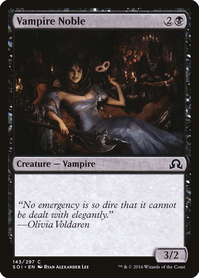 Vampire Noble [Shadows over Innistrad] | D20 Games
