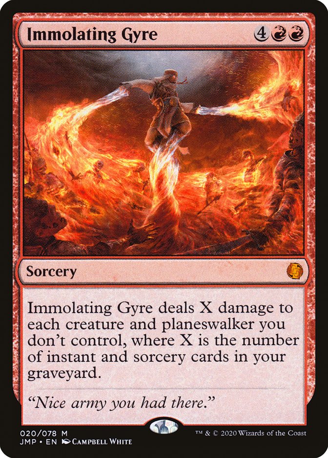 Immolating Gyre [Jumpstart] | D20 Games