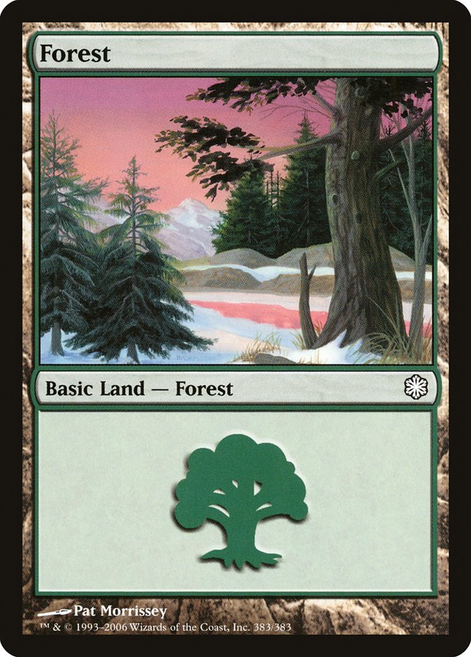 Forest (383) [Coldsnap Theme Decks] | D20 Games