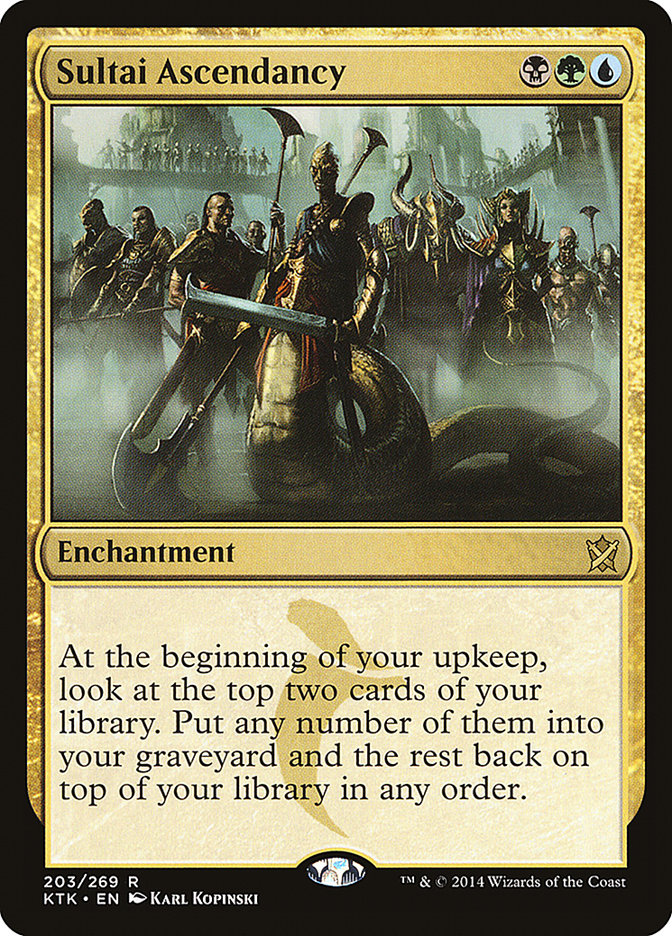 Sultai Ascendancy [Khans of Tarkir] | D20 Games
