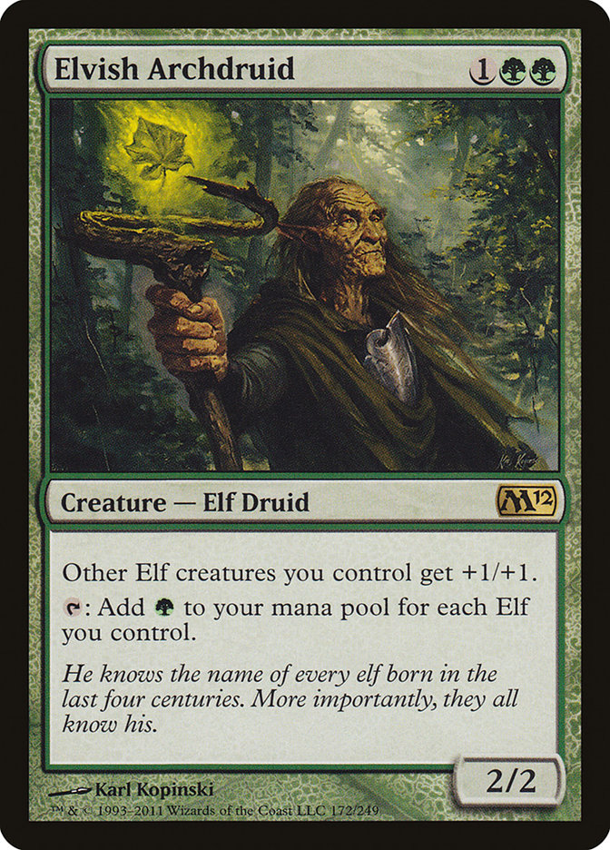 Elvish Archdruid [Magic 2012] | D20 Games