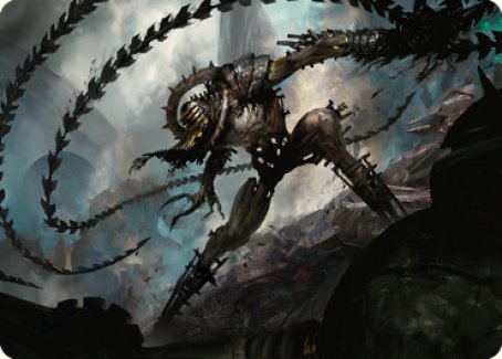 Razorlash Transmogrant Art Card [The Brothers' War Art Series] | D20 Games