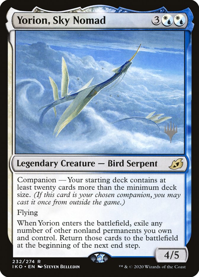 Yorion, Sky Nomad (Promo Pack) [Ikoria: Lair of Behemoths Promos] | D20 Games