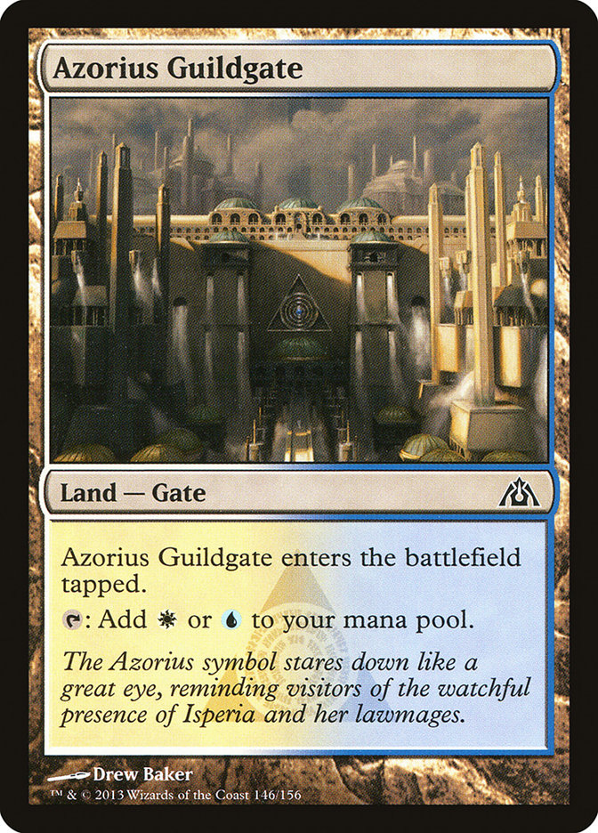 Azorius Guildgate [Dragon's Maze] | D20 Games