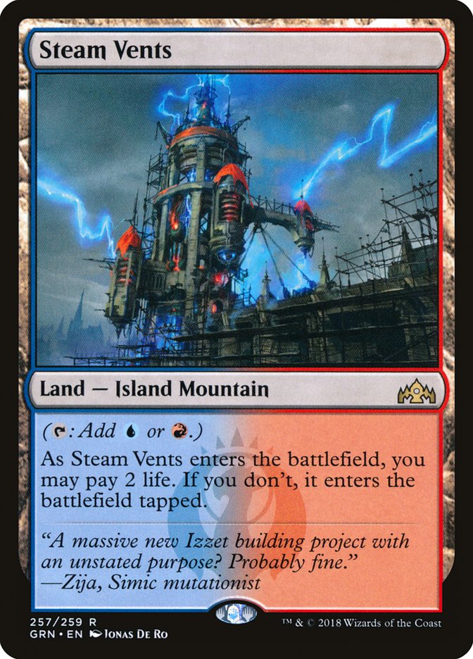 Steam Vents [Guilds of Ravnica] | D20 Games