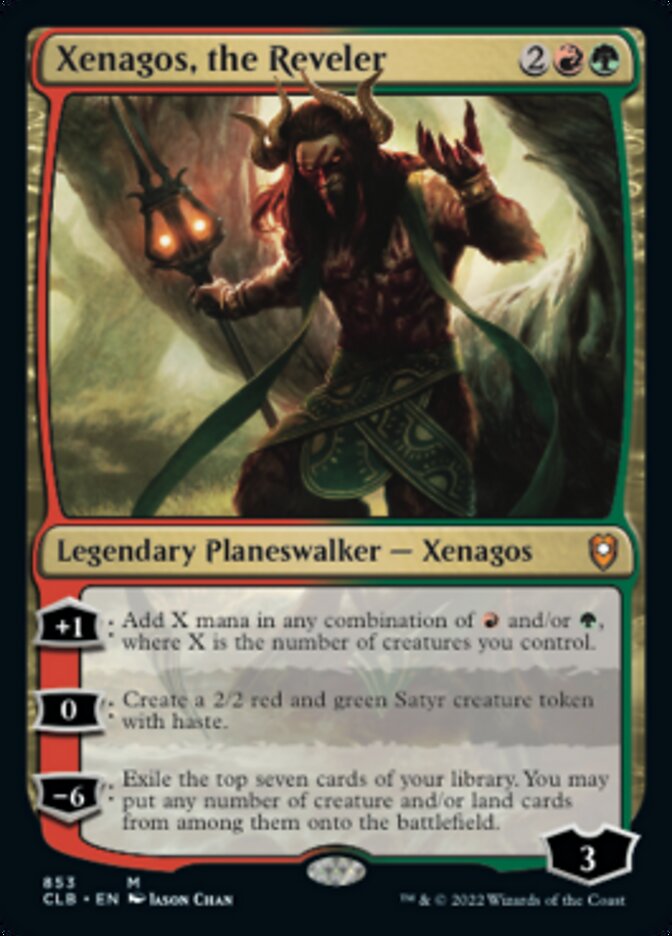 Xenagos, the Reveler [Commander Legends: Battle for Baldur's Gate] | D20 Games