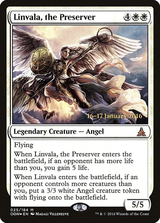 Linvala, the Preserver [Oath of the Gatewatch Prerelease Promos] | D20 Games