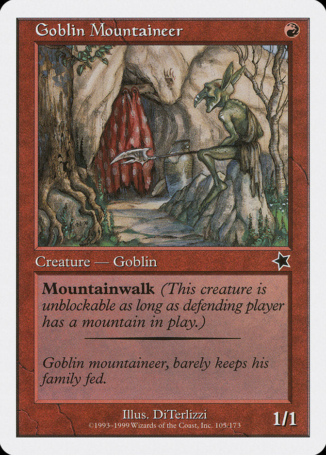 Goblin Mountaineer [Starter 1999] | D20 Games