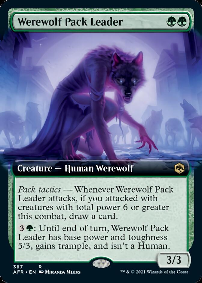 Werewolf Pack Leader (Extended) [Dungeons & Dragons: Adventures in the Forgotten Realms] | D20 Games