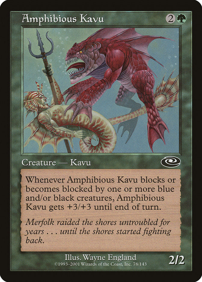 Amphibious Kavu [Planeshift] | D20 Games