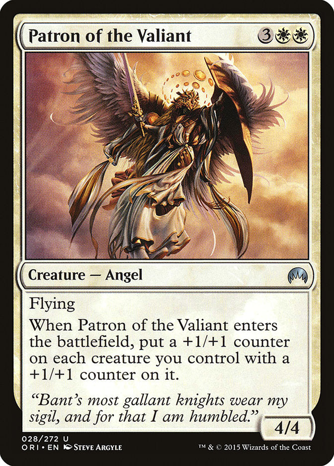 Patron of the Valiant [Magic Origins] | D20 Games