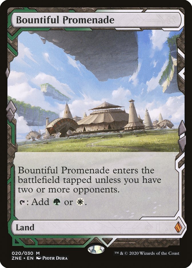 Bountiful Promenade (Expeditions) [Zendikar Rising Expeditions] | D20 Games