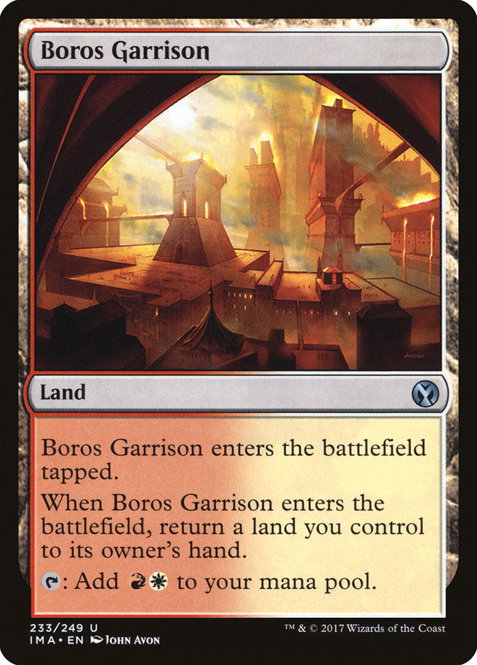 Boros Garrison [Iconic Masters] | D20 Games