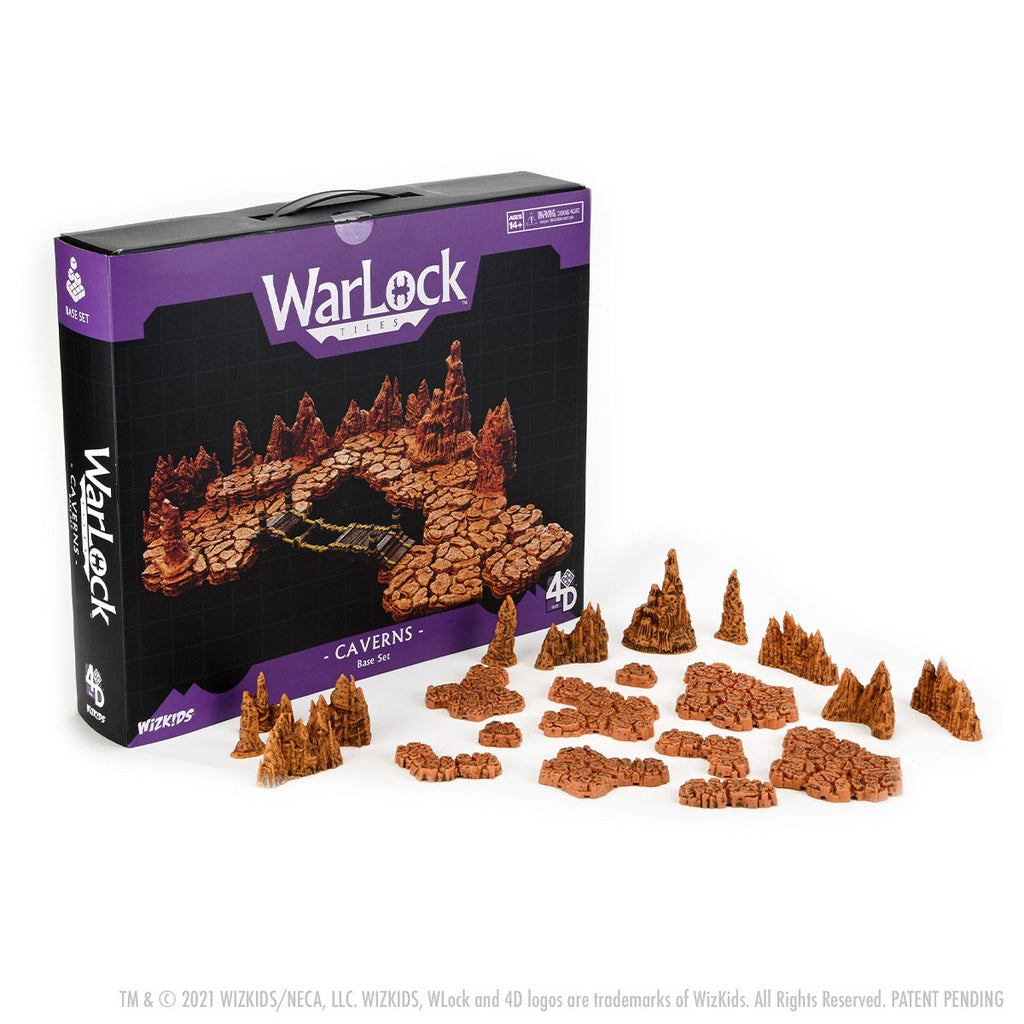 WarLock Tiles: Caverns Base Set | D20 Games