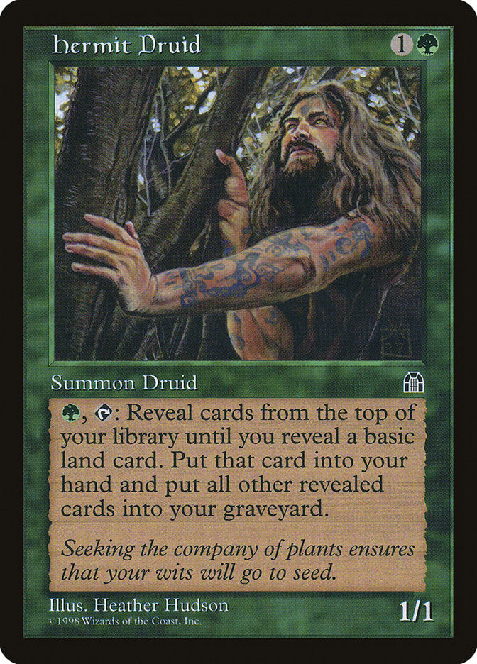 Hermit Druid [Stronghold] | D20 Games