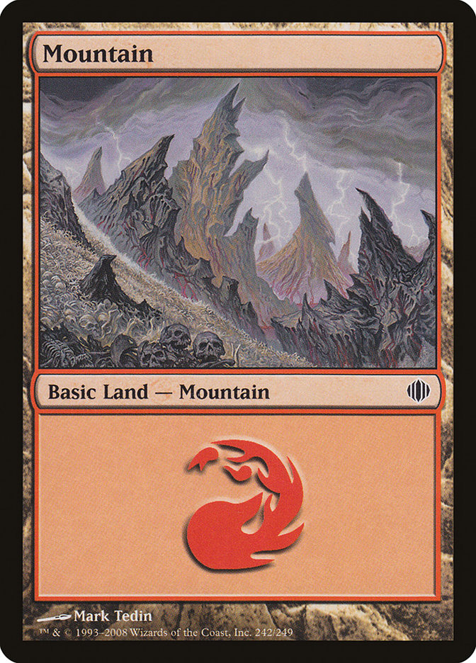 Mountain (242) [Shards of Alara] | D20 Games