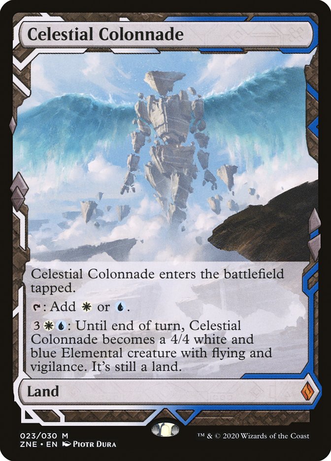 Celestial Colonnade (Expeditions) [Zendikar Rising Expeditions] | D20 Games