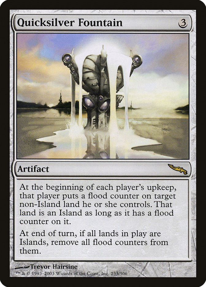 Quicksilver Fountain [Mirrodin] | D20 Games