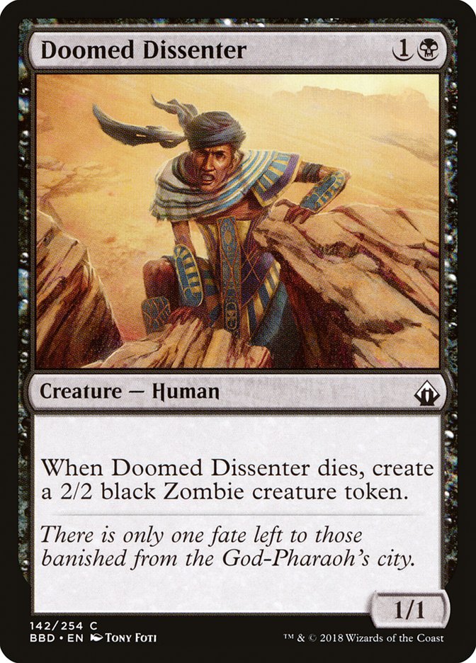 Doomed Dissenter [Battlebond] | D20 Games