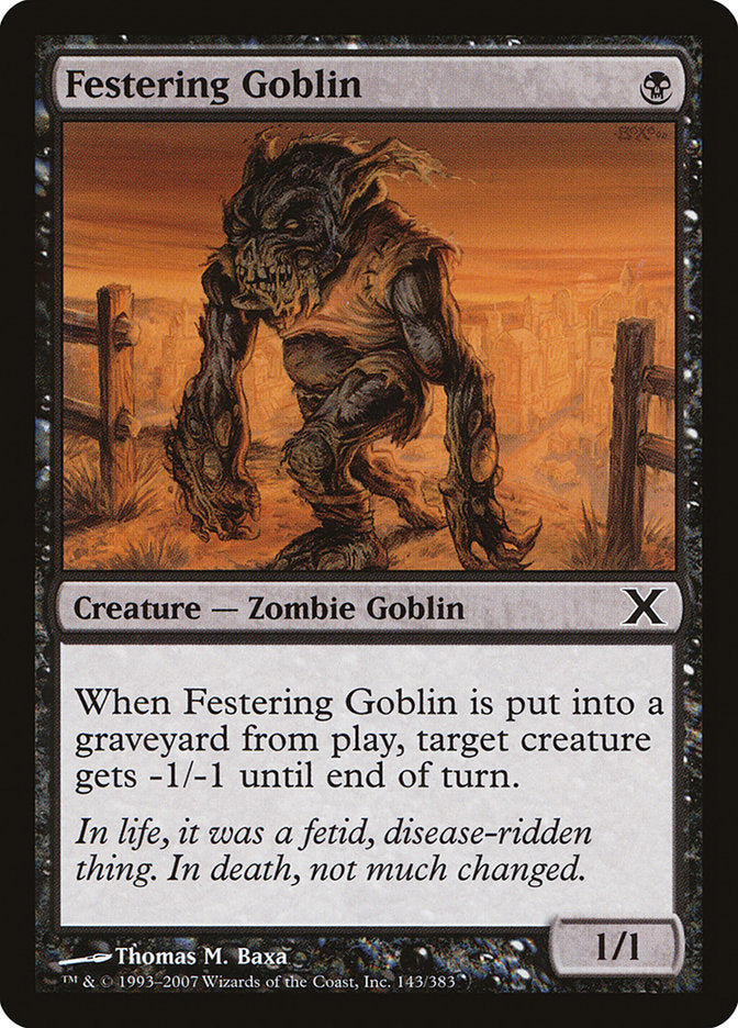 Festering Goblin [Tenth Edition] | D20 Games