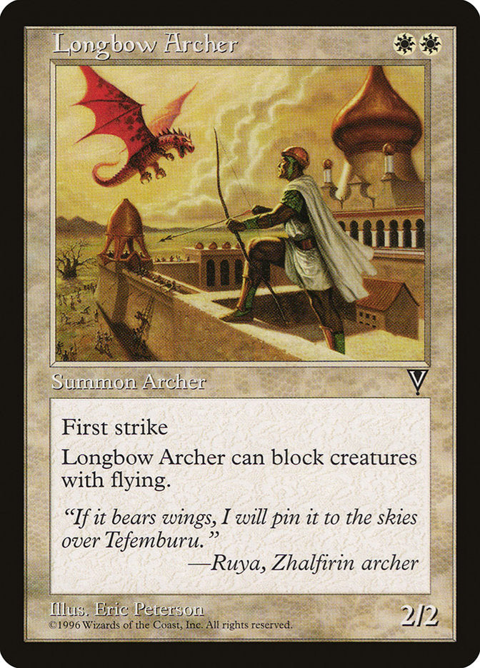 Longbow Archer [Visions] | D20 Games