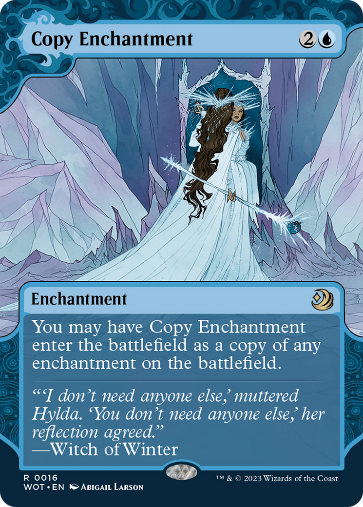 Copy Enchantment [Wilds of Eldraine: Enchanting Tales] | D20 Games