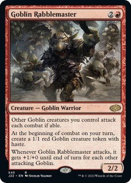 Goblin Rabblemaster [Jumpstart 2022] | D20 Games