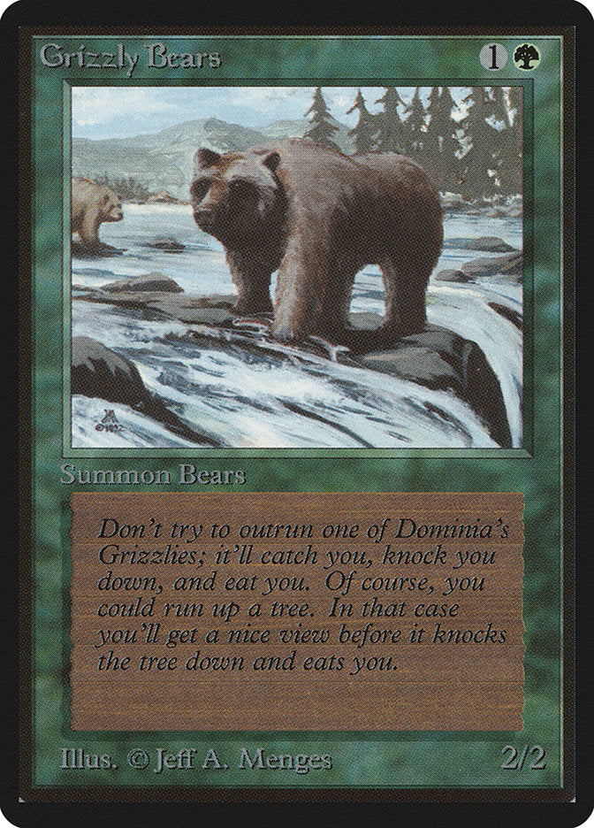 Grizzly Bears [Limited Edition Beta] | D20 Games