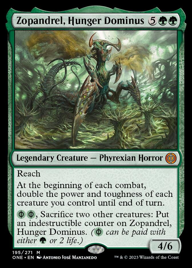 Zopandrel, Hunger Dominus [Phyrexia: All Will Be One] | D20 Games