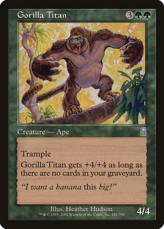 Gorilla Titan [Odyssey] | D20 Games