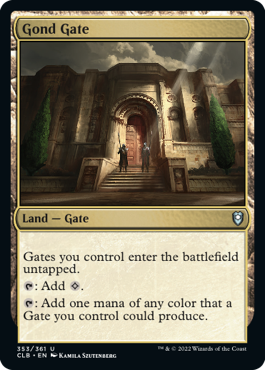 Gond Gate [Commander Legends: Battle for Baldur's Gate] | D20 Games