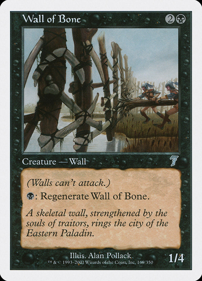 Wall of Bone [Seventh Edition] | D20 Games