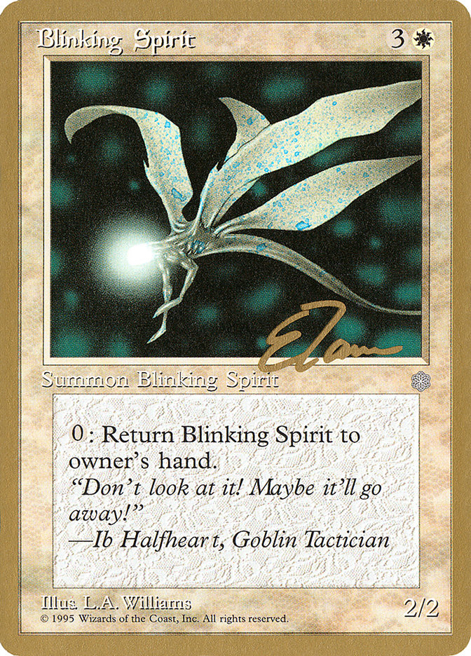 Blinking Spirit (Eric Tam) [Pro Tour Collector Set] | D20 Games