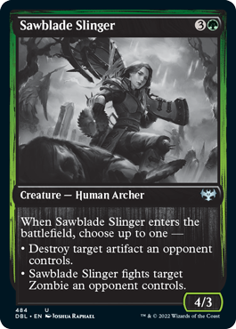 Sawblade Slinger [Innistrad: Double Feature] | D20 Games