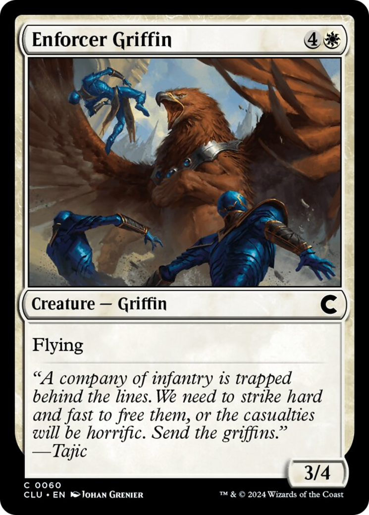 Enforcer Griffin [Ravnica: Clue Edition] | D20 Games