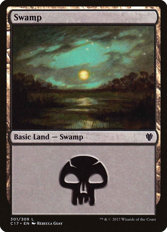 Swamp (301) [Commander 2017] | D20 Games