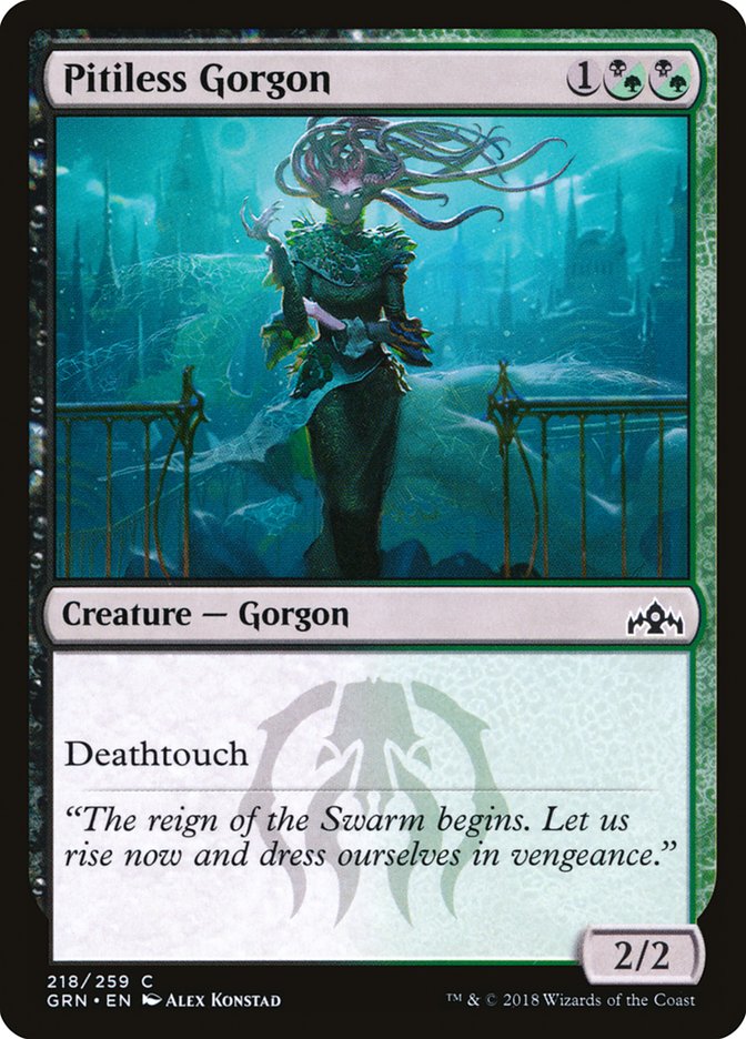 Pitiless Gorgon [Guilds of Ravnica] | D20 Games