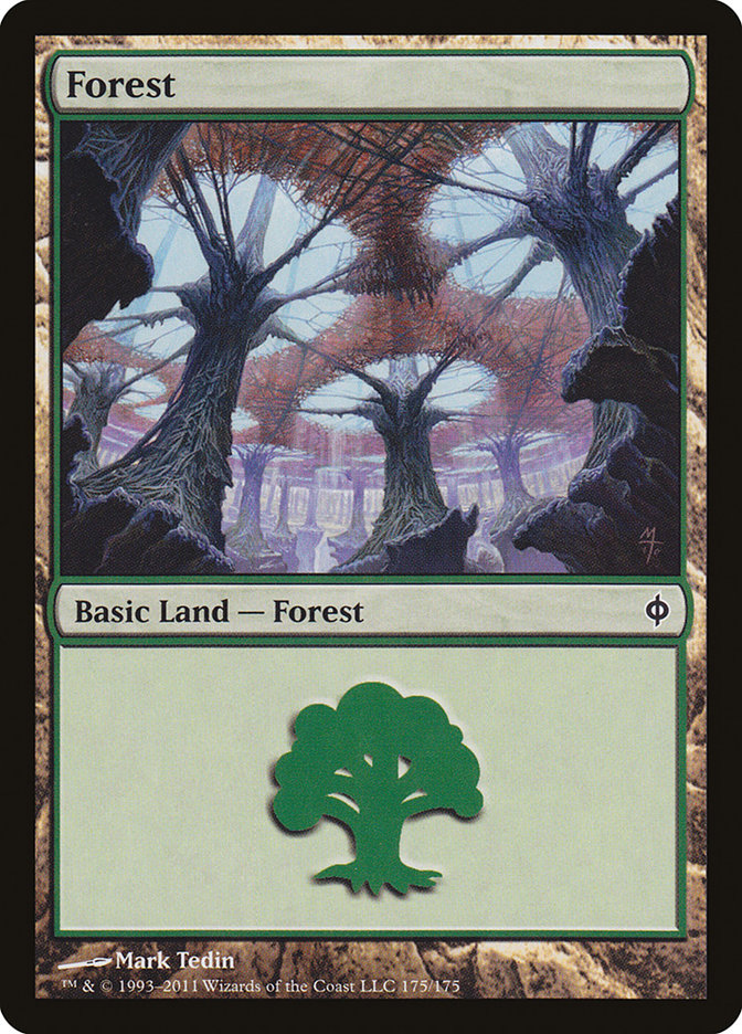 Forest (175) [New Phyrexia] | D20 Games