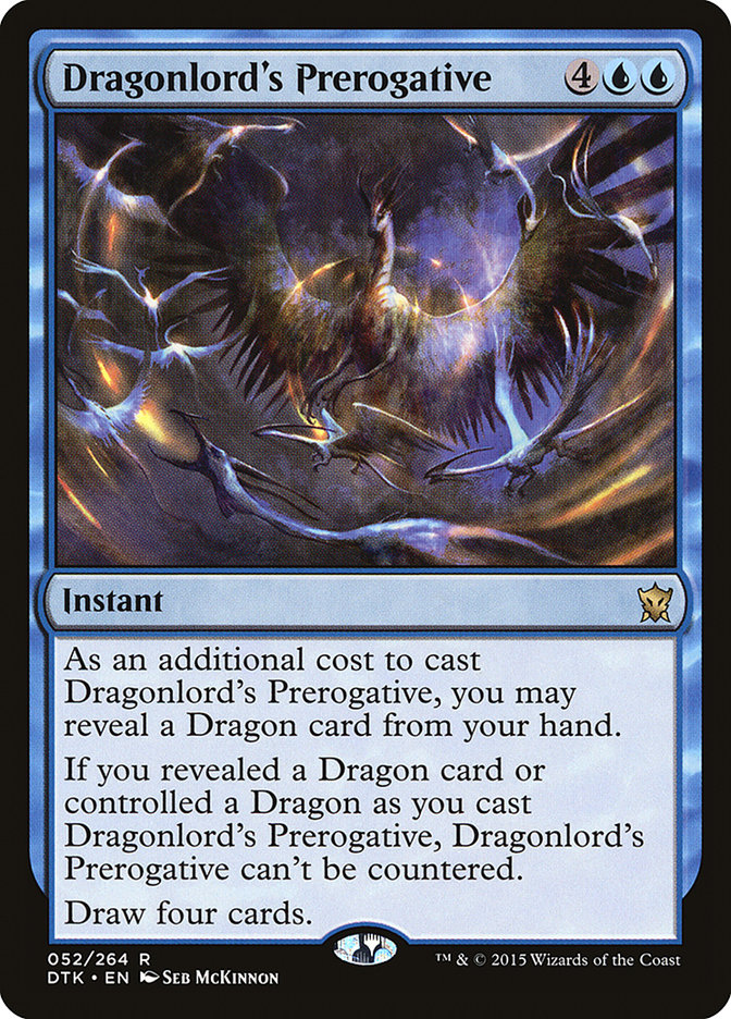 Dragonlord's Prerogative [Dragons of Tarkir] | D20 Games