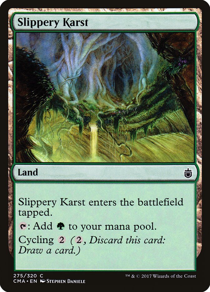 Slippery Karst [Commander Anthology] | D20 Games